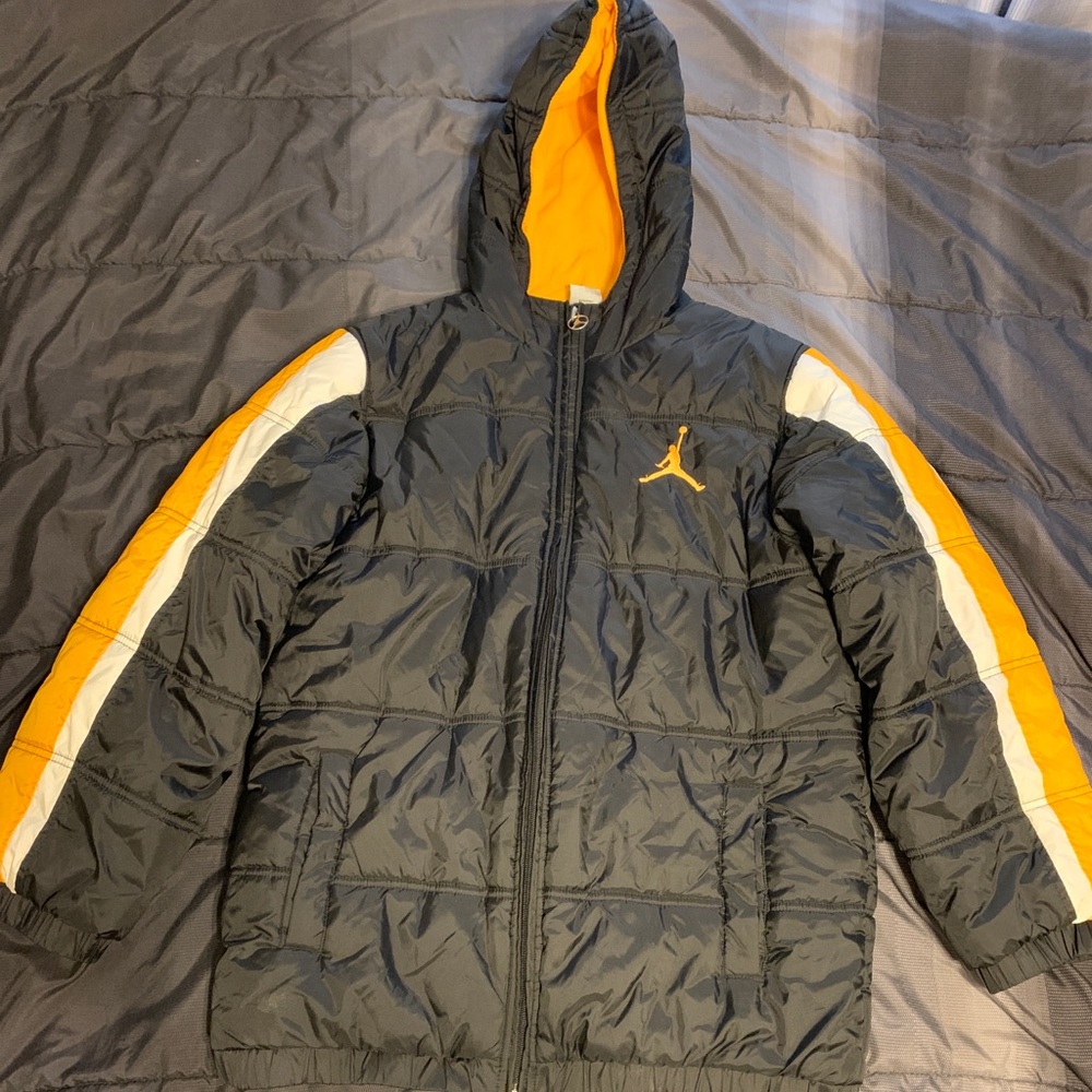 Air Jordan Puffer Hoodie Jacket XL READ